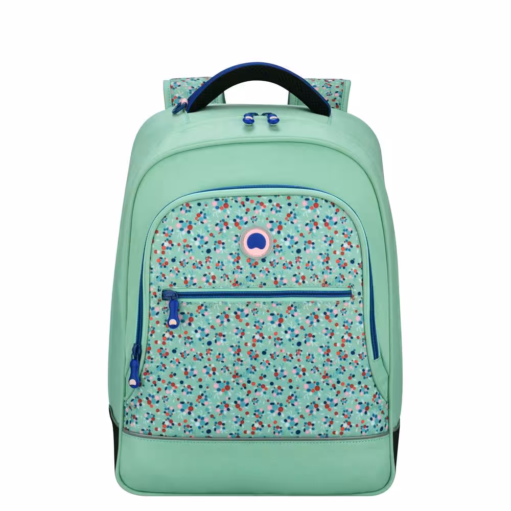 کوله پشتی مدرسه ای دلسی مدل سبز گلها