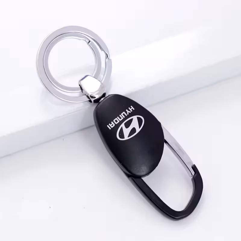 سرکلیدی قلاب کمری مارک هیوندا مشکی HYUNDAI کد 30966