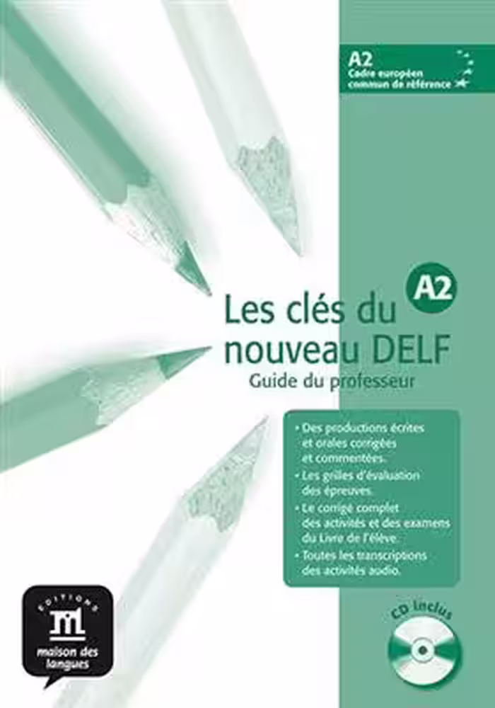 دانلود کتاب Les clés du nouveau DELF A2 – Guide pédagogique