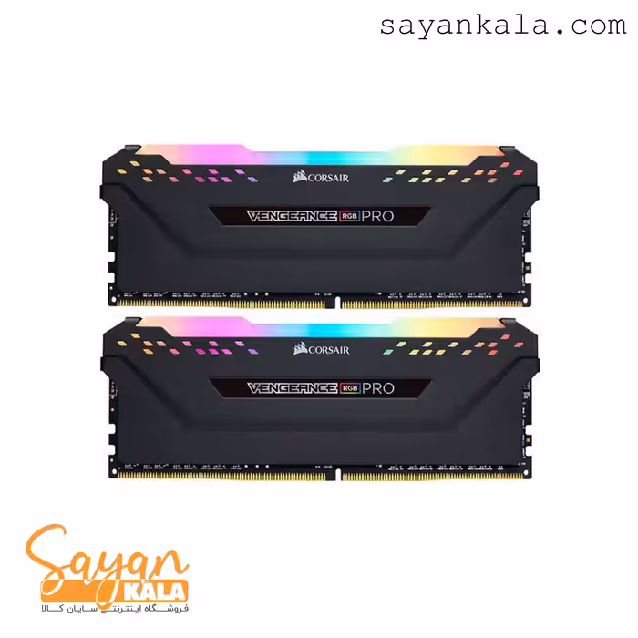 رم دسکتاپ DDR4 دو کاناله 3200 مگاهرتز CL16 کورسیر مدل VENGEANCE RGB PRO ظرفیت 32 گیگابایت