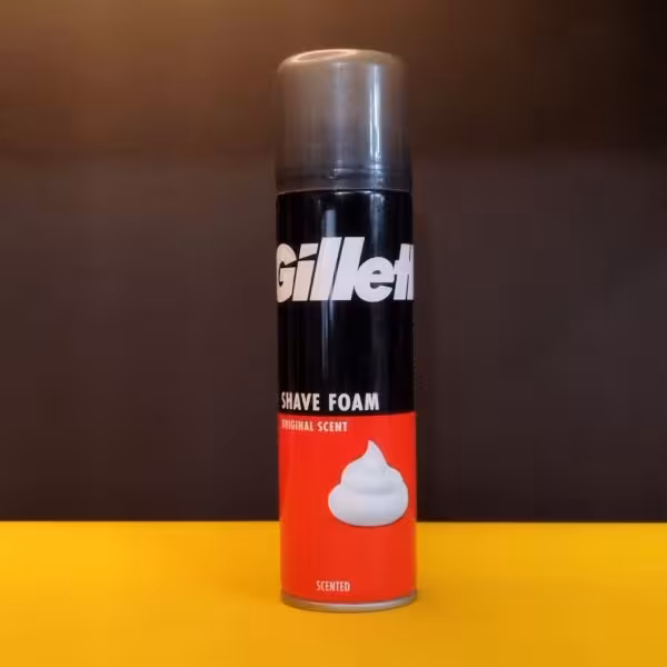 فوم اصلاح ژیلت اسکنت original scent