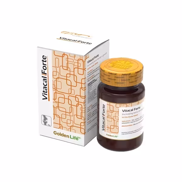 قرص ویتاکل فورت گلدن لایف افزایش تراکم و محرک رشد استخوان 30 عدد