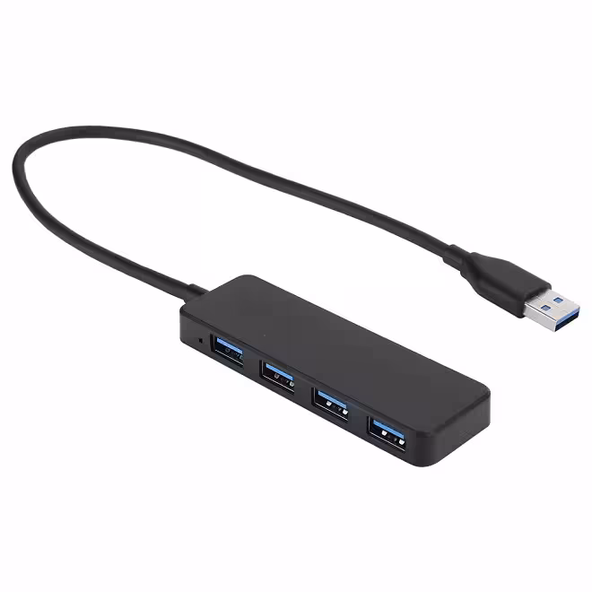 هاب USB3.0 پرسرعت eboxer-1 باریک و قابل حمل مخصوص لپ‌ تاپ و کامپیوتر