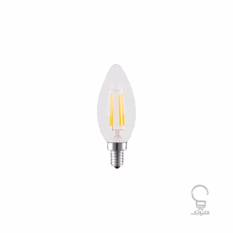 لامپ شمعی 6 وات فیلامنتی پارس شعاع توس