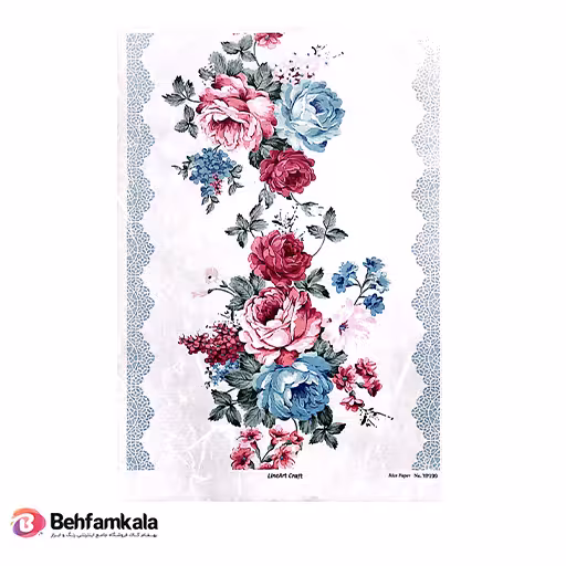 دکوپاژ برنجی (الیافی) پشت چسب دار ریچ کد 266