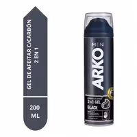 ژل اصلاح آرکو من Black مردانه 2 در 1 حجم 200میل ‌Arko Man 2in1Gel Blake