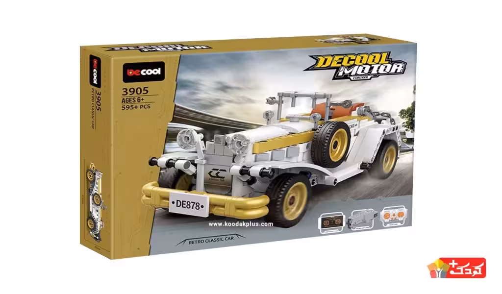 لگو ماشین کلاسیک کنترلی مدل DECOOL-3905