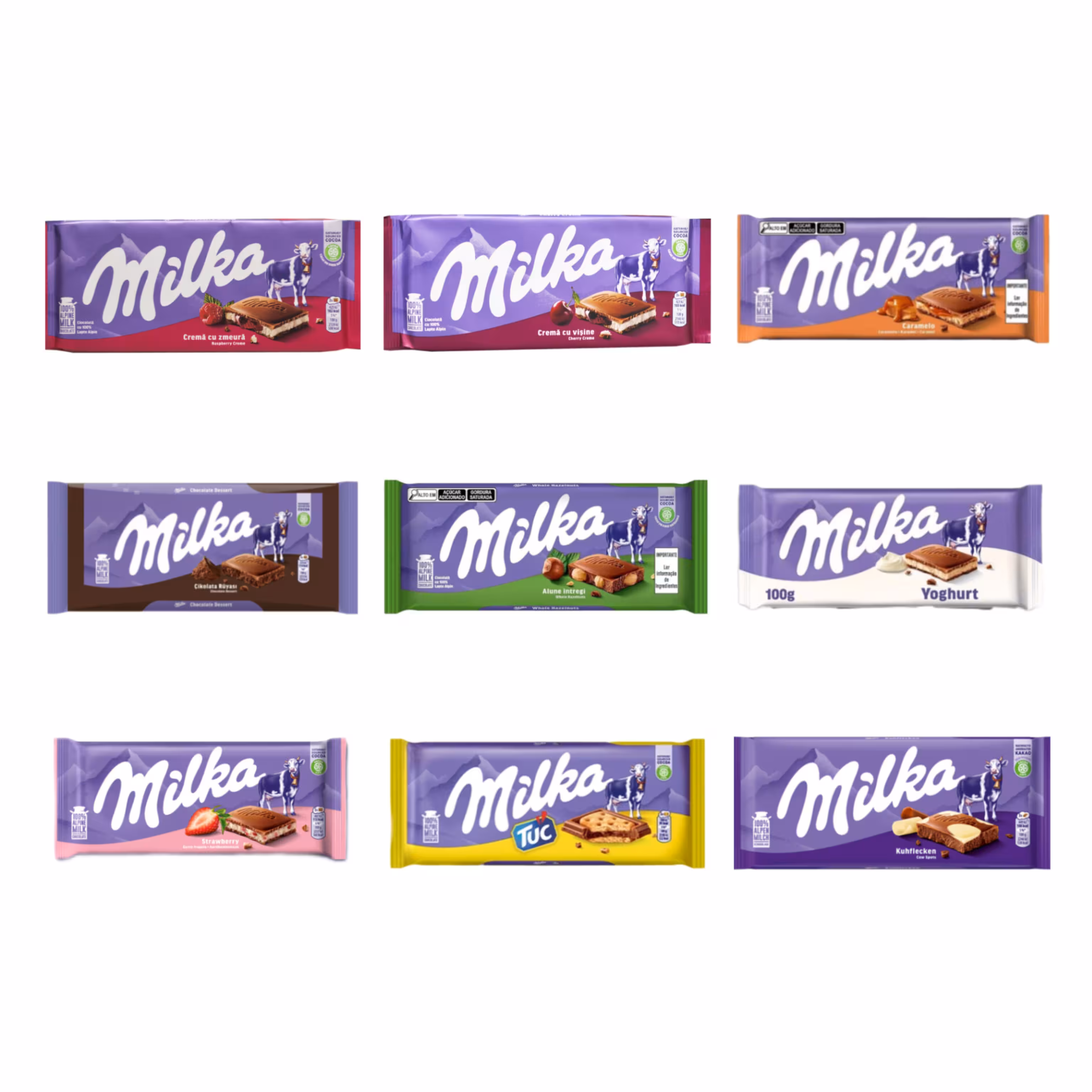 شکلات میلکا Milka حجم 100 گرم