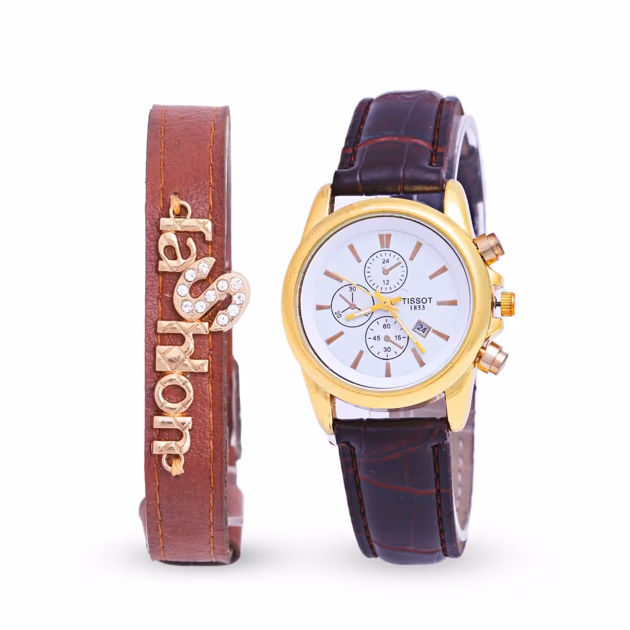 ست ساعت مچی و دستبند تیسوت Tissot مدل 641