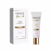 کرم صورت حاوی کلاژن یکسان کننده و مرطوب کننده تون روتوش سینوز مدل Sinoz Retouch Tone