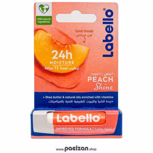 بالم لب مرطوب کننده طعم هلو Peach Shine لابلو