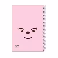 دفتر 60 برگ سیمی کلاسیک الیپون طرح 1