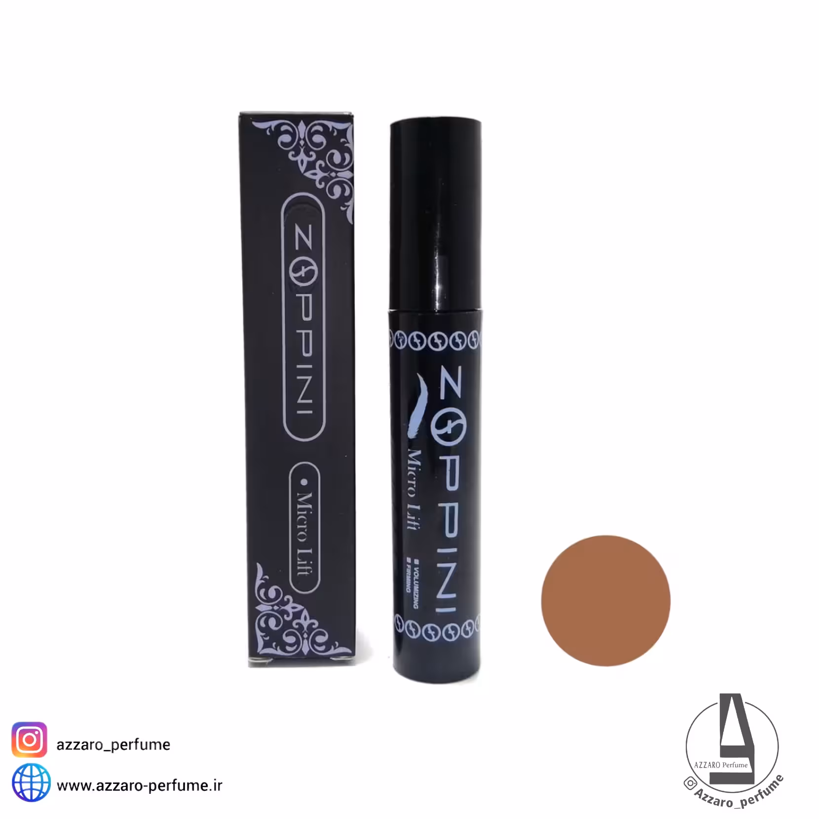 ژل ابرو میکرو لیفت زوپینی رنگ قهوه ای تیره مدل Micro Lift حجم 13 گرم