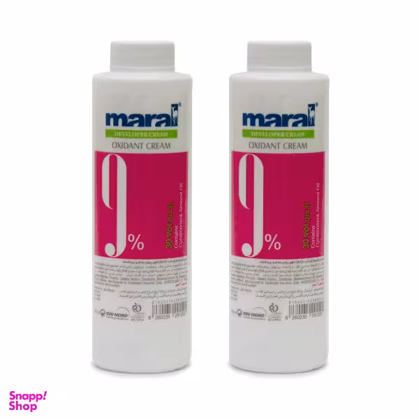 اکسیدان مارال (Maral) مدل 30vol نه درصد حجم 150 میلی لیتر بسته دو عددی
