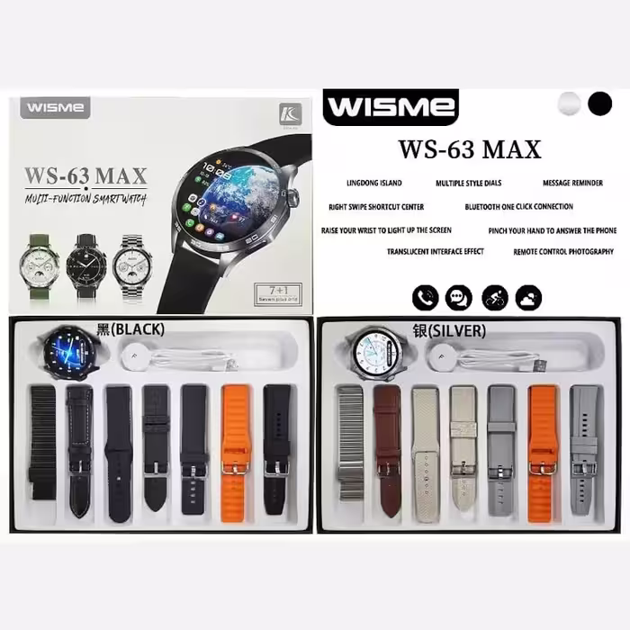 ساعت هوشمند WISME مدل WS-63 MAX