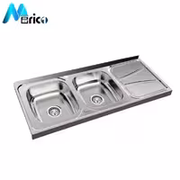 سینک میلان کد 3012 روکار دو لگنه