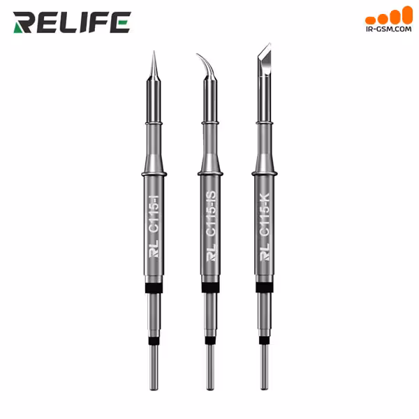 نوک هویه سر صاف/ کج / کاتری (تبری) ریلایف RELIFE RL-C115-I-IS-K