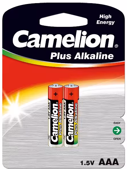 باتری نیم قلمی آلکالاین کملیون LR03-BP2