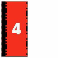 شانه پلاستیکی طرح دار کد4