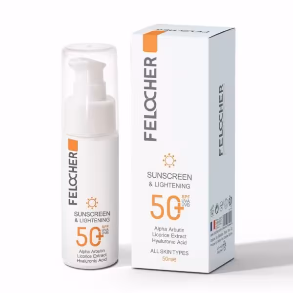 کرم ضد آفتاب و روشن کننده فلوچر Felocher SPF-50