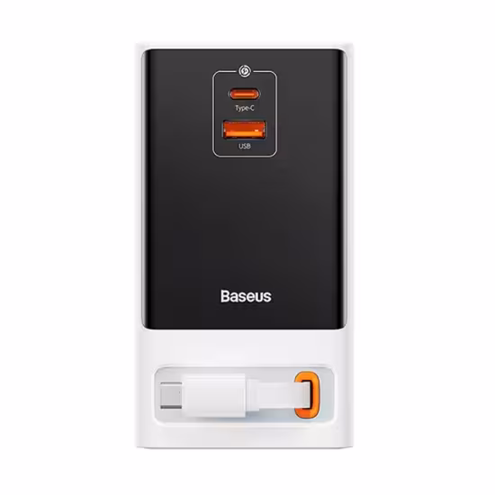 شارژر رومیزی 65 وات بیسوس مدل PowerCombo Digital PowerStrip