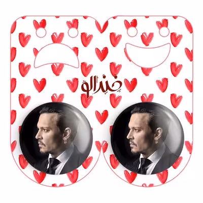 پیکسل خندالو مدل جانی دپ کد 3295 به همراه مگنت