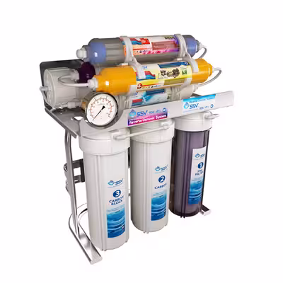 دستگاه تصفیه کننده آب اس اس وی مدل SuperSpring 2W X800 به همراه شیر تصفیه آب