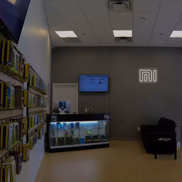 چراغ دیواری نئون دیزاین طرح Xiaomi-GL_WHT