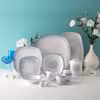 سرویس غذاخوری  73 پارچه  چینی زرین ایران مدل کواترو ادلین درجه یک