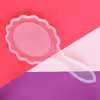 قالب رزین مدل آینه دستی طرح بیضی