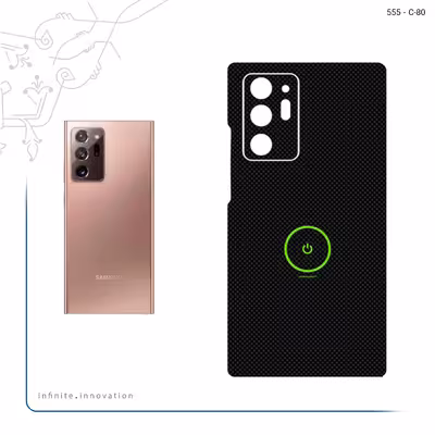 برچسب پوششی ماهوت مدل Minimal Power Button مناسب برای گوشی موبایل سامسونگ Galaxy Note 20 Ultra