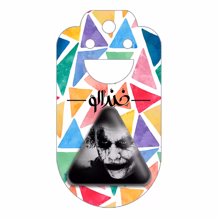 پیکسل خندالو طرح جوکر مدل مثلثی کد 1576