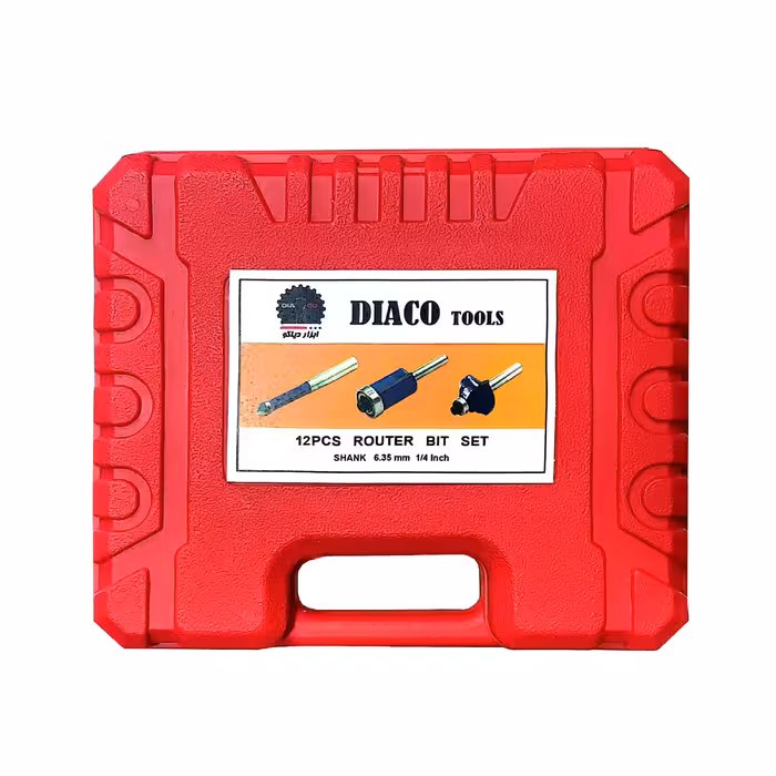 تیغ اور فرز دیاکو مدل 8848 مجموعه 12 عددی