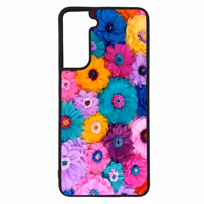 کاور ام ان اف طرح گل کد P-025 مناسب برای گوشی موبایل سامسونگ Galaxy S21