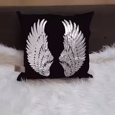 کوسن تیگران مفشوو مدل BALLFRSHT  مجموعه 5 عددی به همراه شال مبل