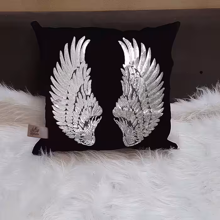 کوسن تیگران مفشوو مدل BALLFRSHT  مجموعه 5 عددی به همراه شال مبل