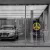 چراغ دیواری نئون دیزاین طرح Benz_YL