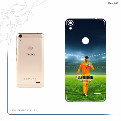 برچسب پوششی ماهوت مدل Alireza Beiranvand مناسب برای گوشی موبایل تکنو WX4 Pro