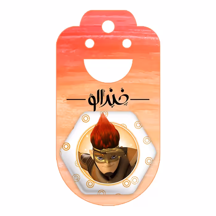 پیکسل خندالو طرح کینگ مانکی دختر کفشدوزکی مدل شش ضلعی کد 3544