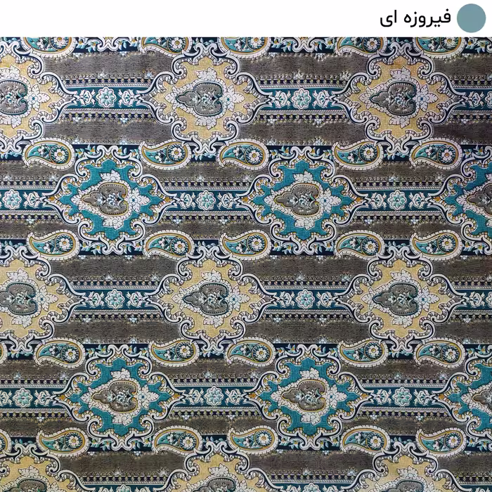 سرویس ملحفه سندس مدل ترمه کد F872 یکنفره 2 تکه