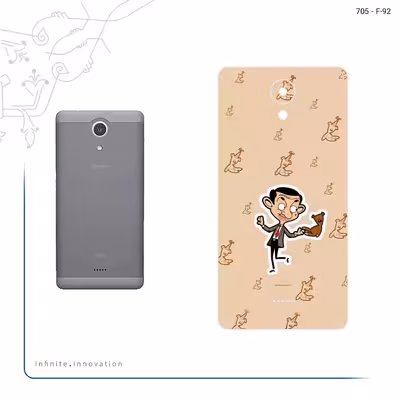 برچسب پوششی ماهوت مدل Mr.Bean مناسب برای گوشی موبایل اسمارت Art Lite