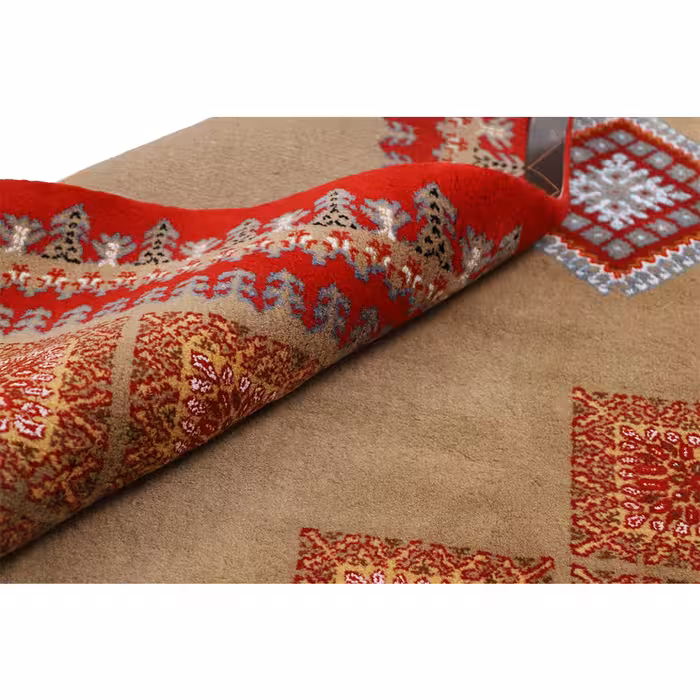 فرش دستبافت سه ونیم متری طرح یلمه کد 140966