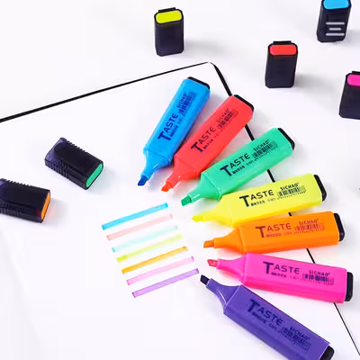 ماژیک علامت گذار سیچائو مدل تیست بسته 8 عددی