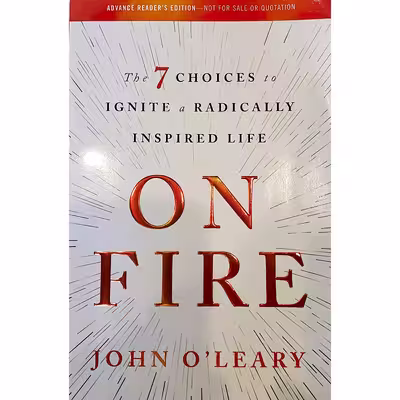 کتاب On Fire اثر John O and Leary انتشارات North Star Way
