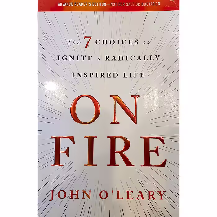 کتاب On Fire اثر John O and Leary انتشارات North Star Way