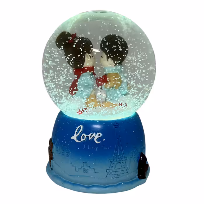 گوی موزیکال مدل Love طرح عشق و شادی کد B4022