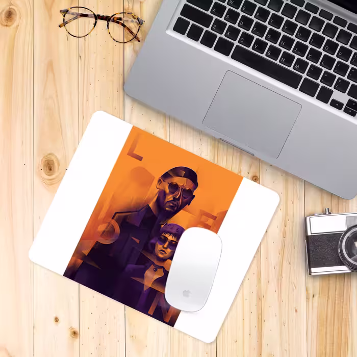 ماوس پد طرح لئون و ماتیلدا مدل W233
