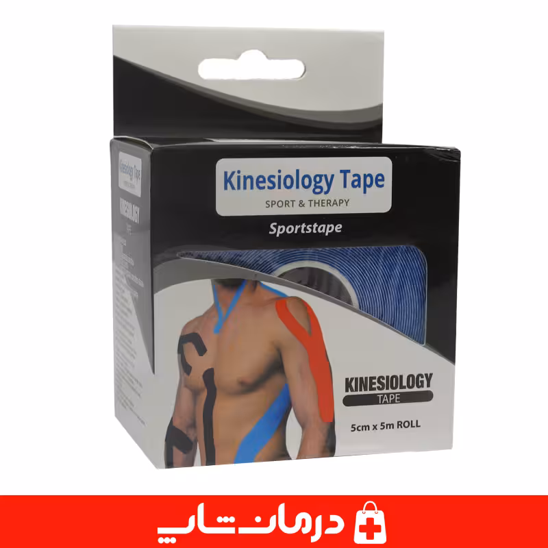 چسب کنزو نوار چسب کینزیولوژی تیپ مدل Sport چسب تیپ ورزشی
