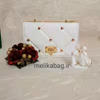 کیف پاسپورتی سفید مجلسی 