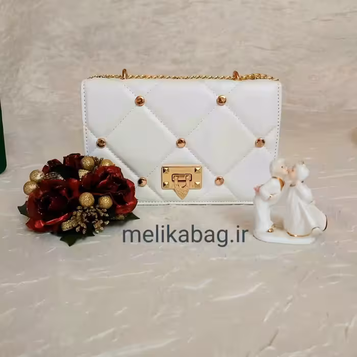 کیف پاسپورتی سفید مجلسی 